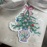 Pink Watercolor Christmas