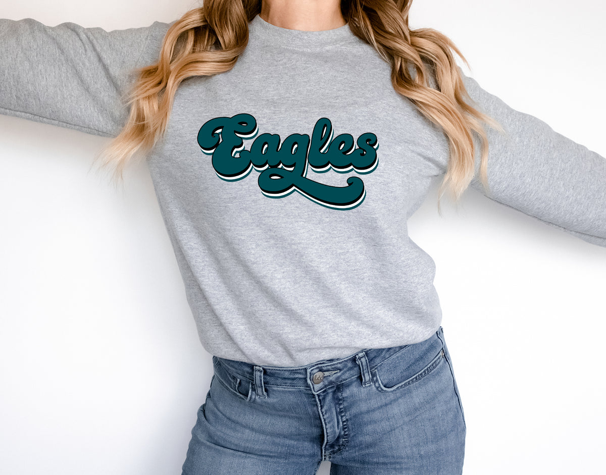 retro eagles shirt womens