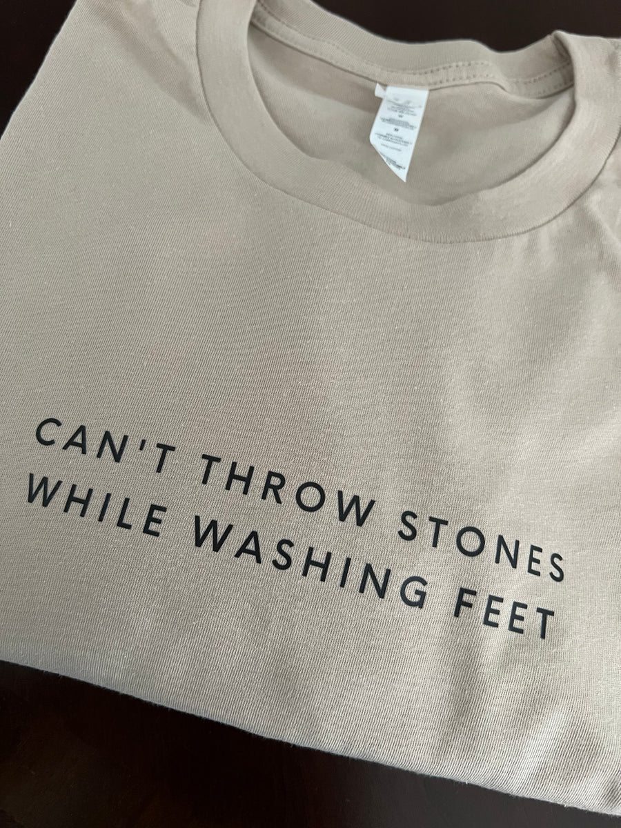 Can't throw stones T-shirt