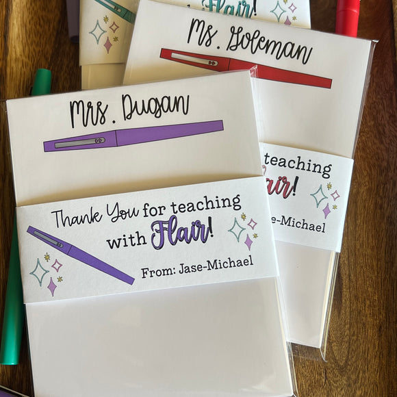 Teacher Flair Pen