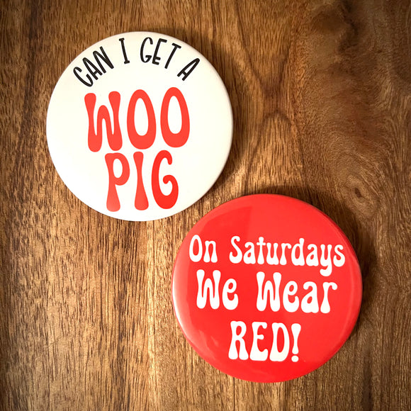 Red Hog Buttons