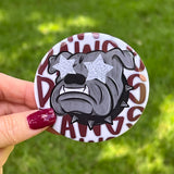 Mascot Wordy Back
