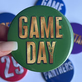 Game Day Letter Press Foil Look