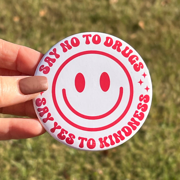 Red Ribbon Week Buttons