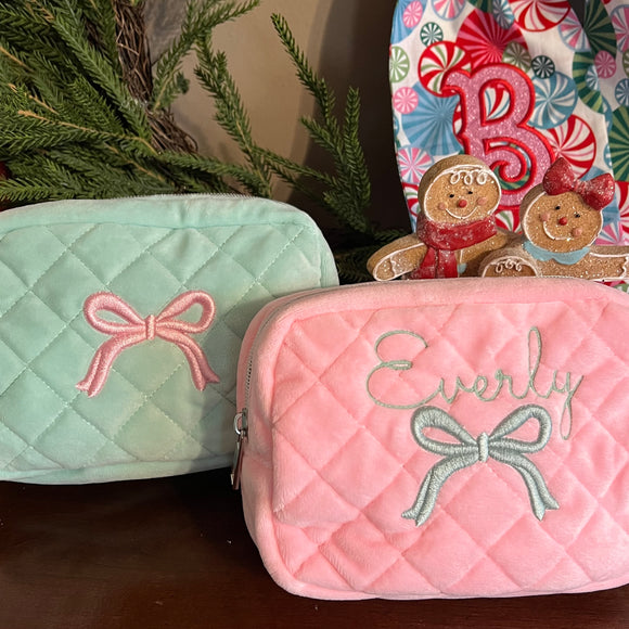 Monogrammed Pouch