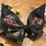 Large Confetti Bat Bow